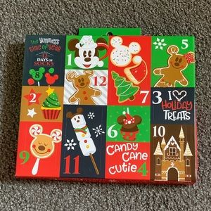 BOX ONLY - Disney Holiday Snacks 12 Days of Socks Box